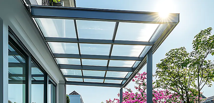Glass Patio Roof Installation in Oklahoma City