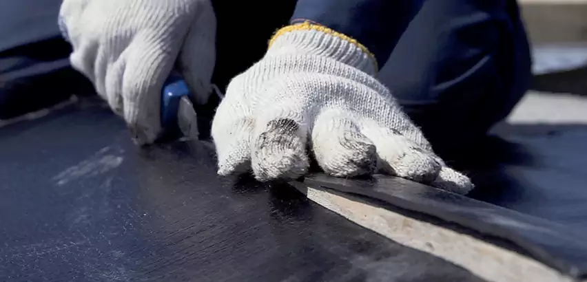 Rubber Roof Seam Repair in Oklahoma City