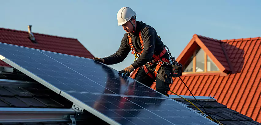 Solar Panels on Steel Roof Installation in Oklahoma City